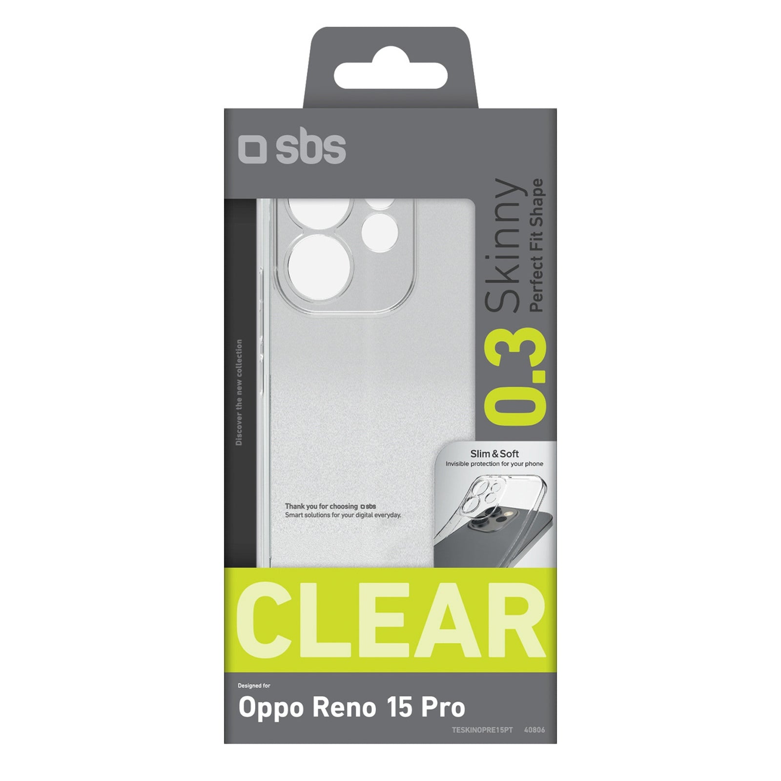 Retail Display Cases – Case cover for Oppo Reno 15 - Carlat