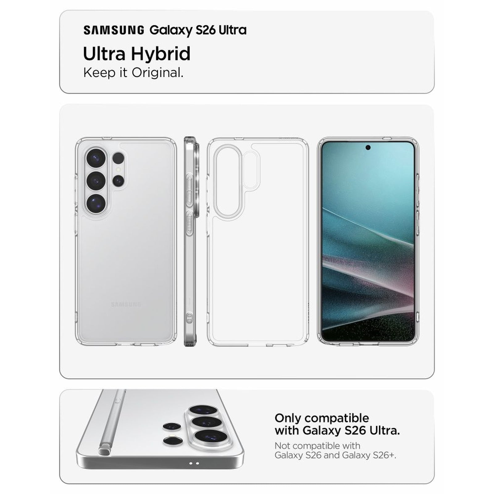 Retail Display Cases – Case cover for Samsung Galaxy S26 - Carlat