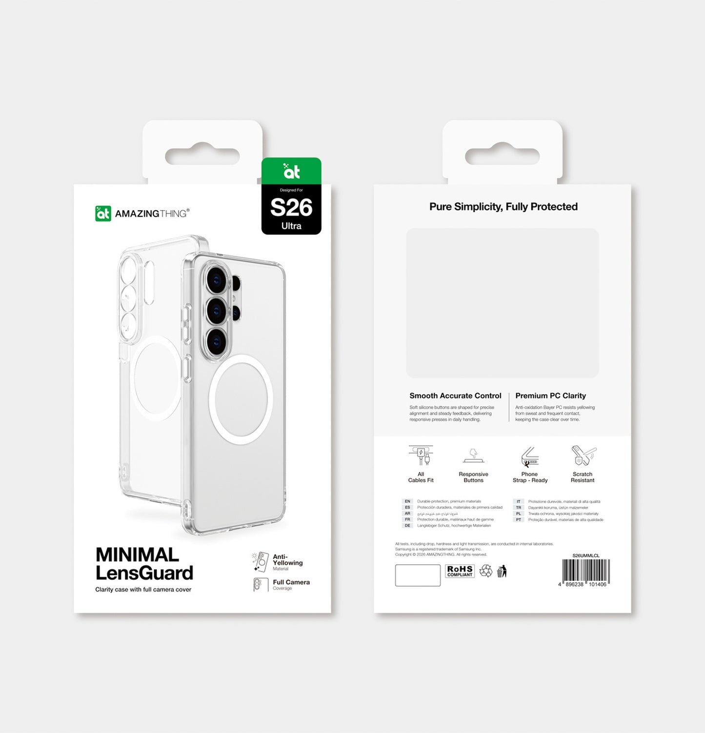 Retail Display Cases – Case cover for Samsung Galaxy S26 - Carlat