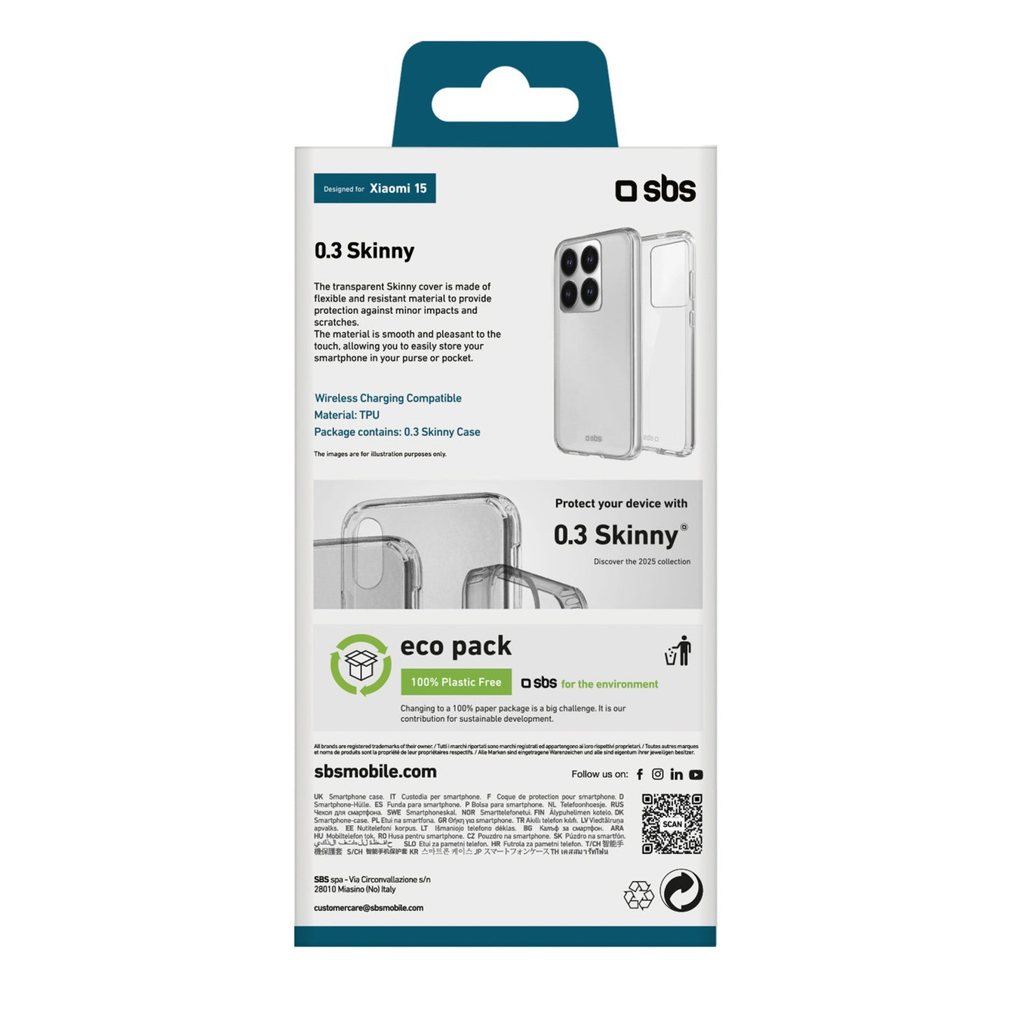 Retail Display Cases – Case cover for Xiaomi 15 Skinny - Carlat