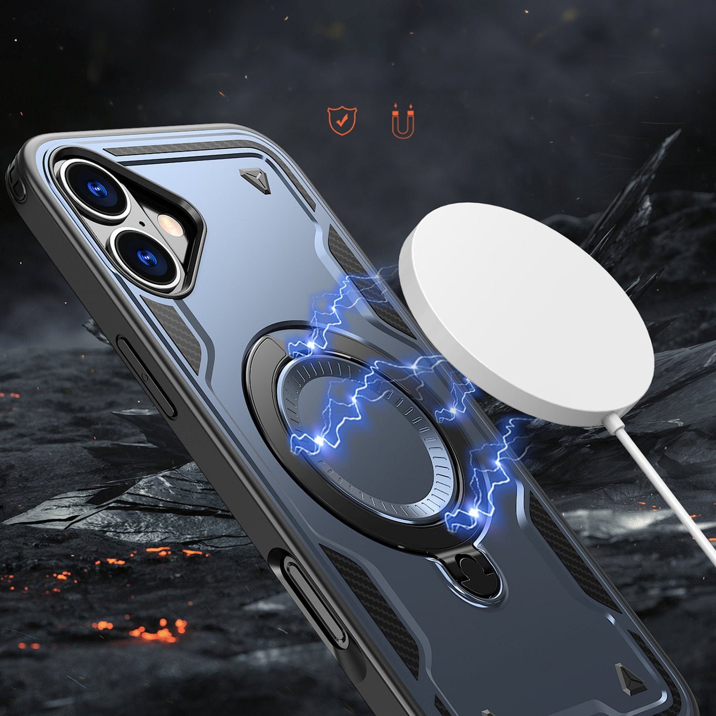 Retail Display Cases – Case cover for iPhone 16 Hybrid - Carlat