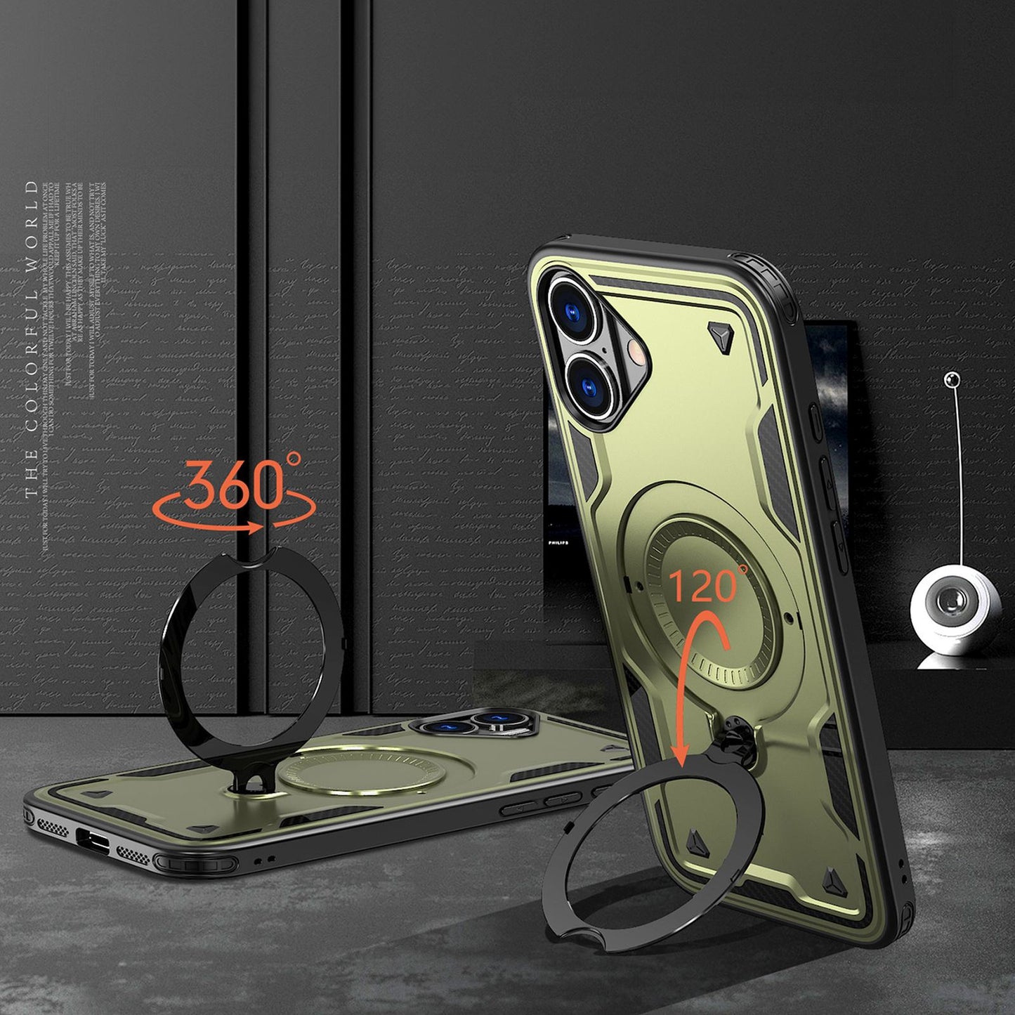 Retail Display Cases – Case cover for iPhone 16 Hybrid - Carlat