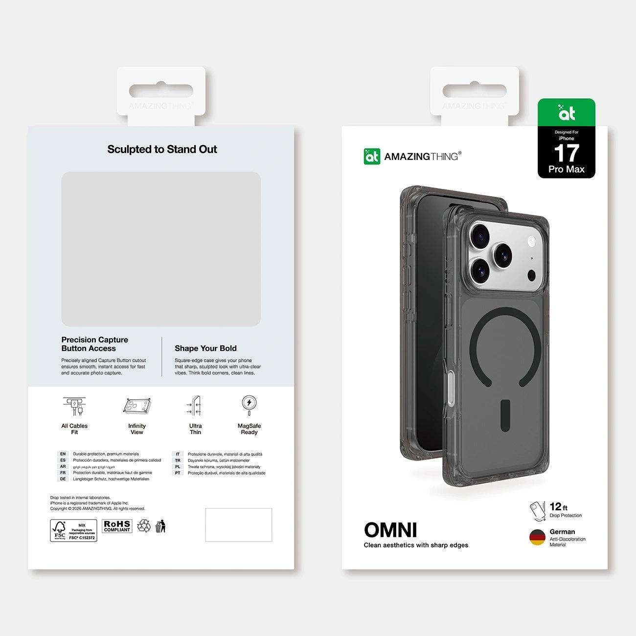 Retail Display Cases – Case cover for iPhone 17 Pro - Carlat
