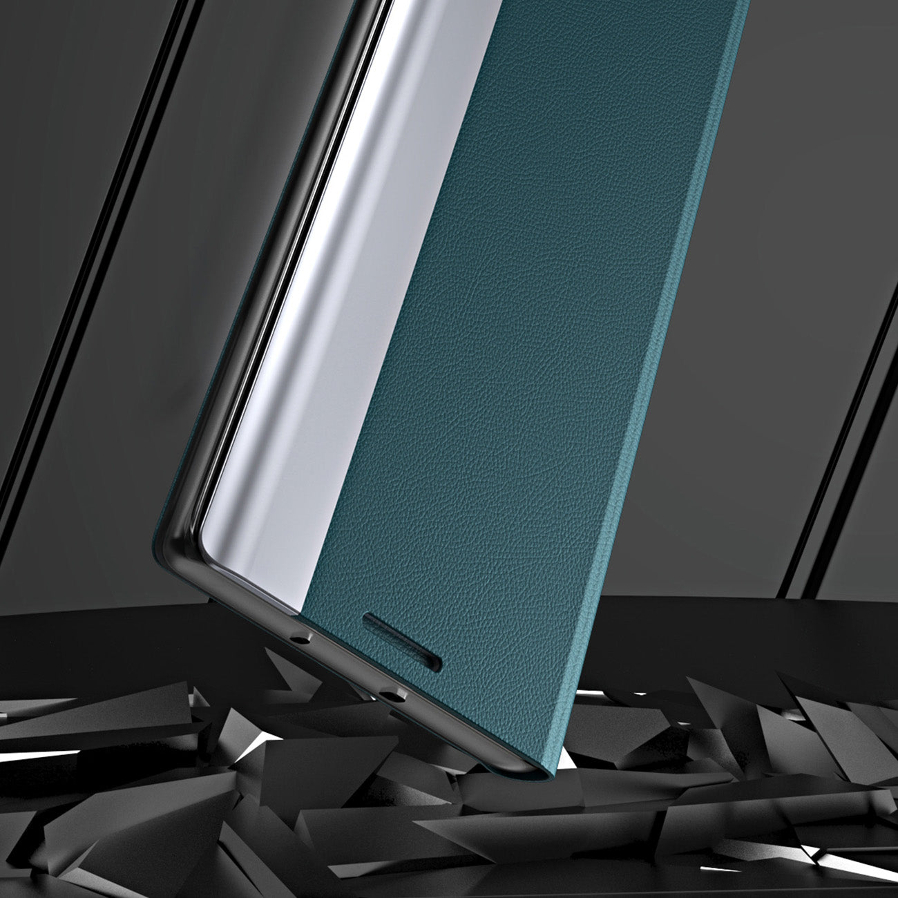 Retail Display Cases – Case cover with flap and stand - Carlat