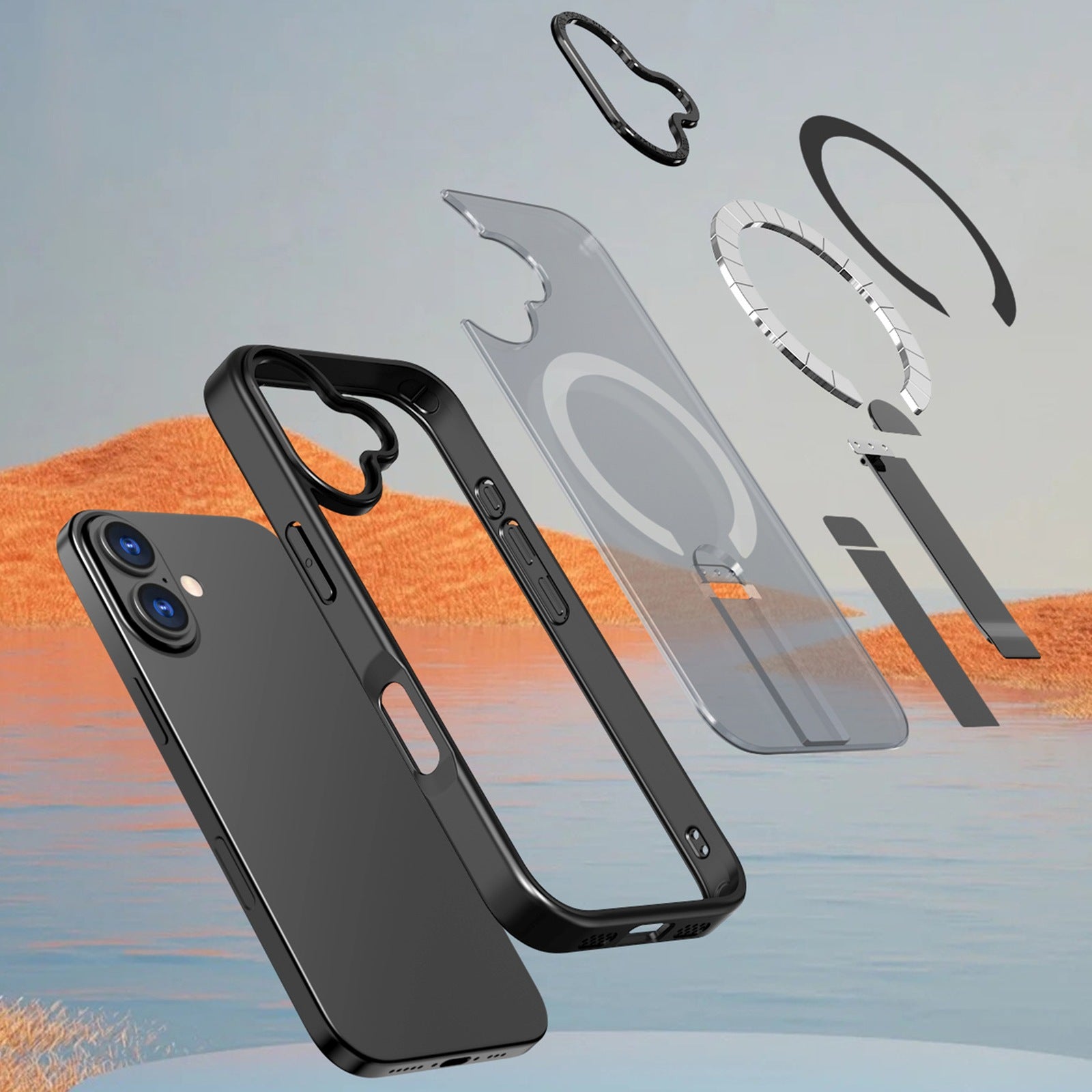 Retail Display Cases – Case cover with stand for iPhone - Carlat