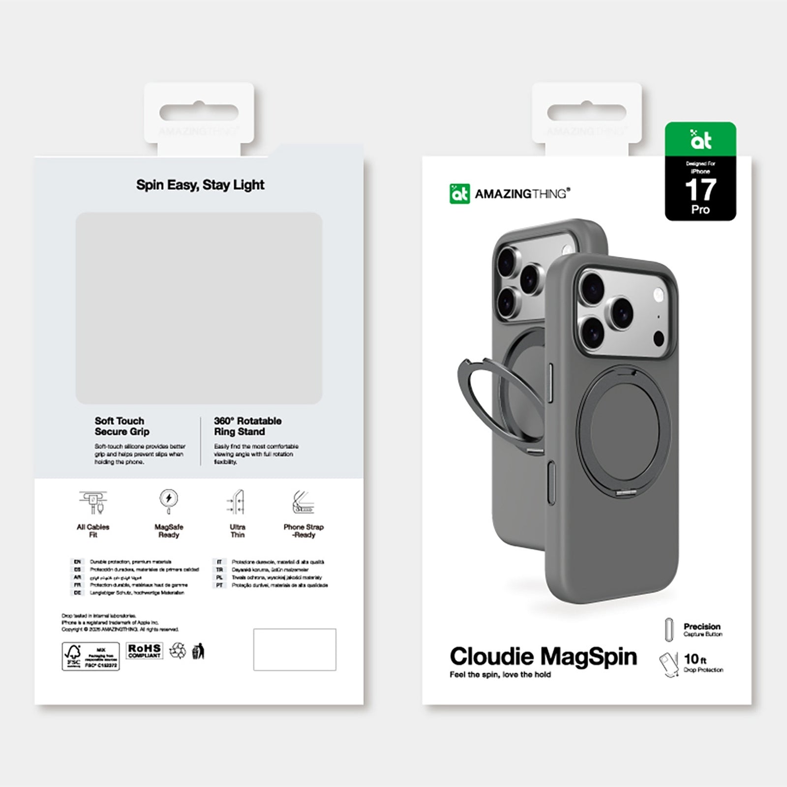 Retail Display Cases – Case cover with stand for iPhone - Carlat