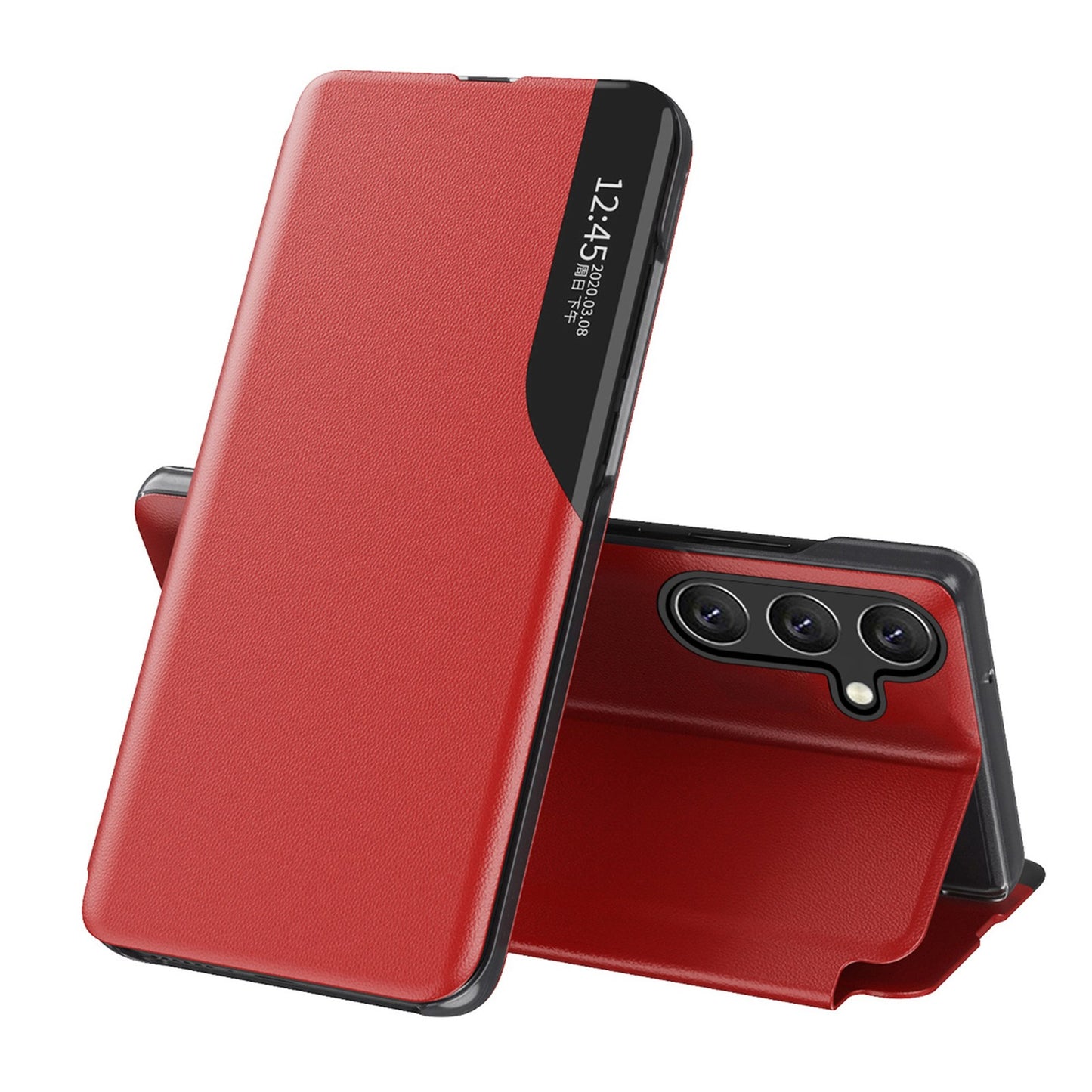 Retail Display Cases – Case with flap and stand for - Carlat