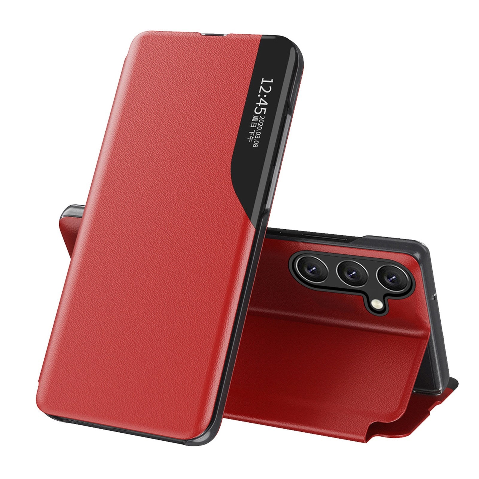 Retail Display Cases – Case with flap and stand for - Carlat