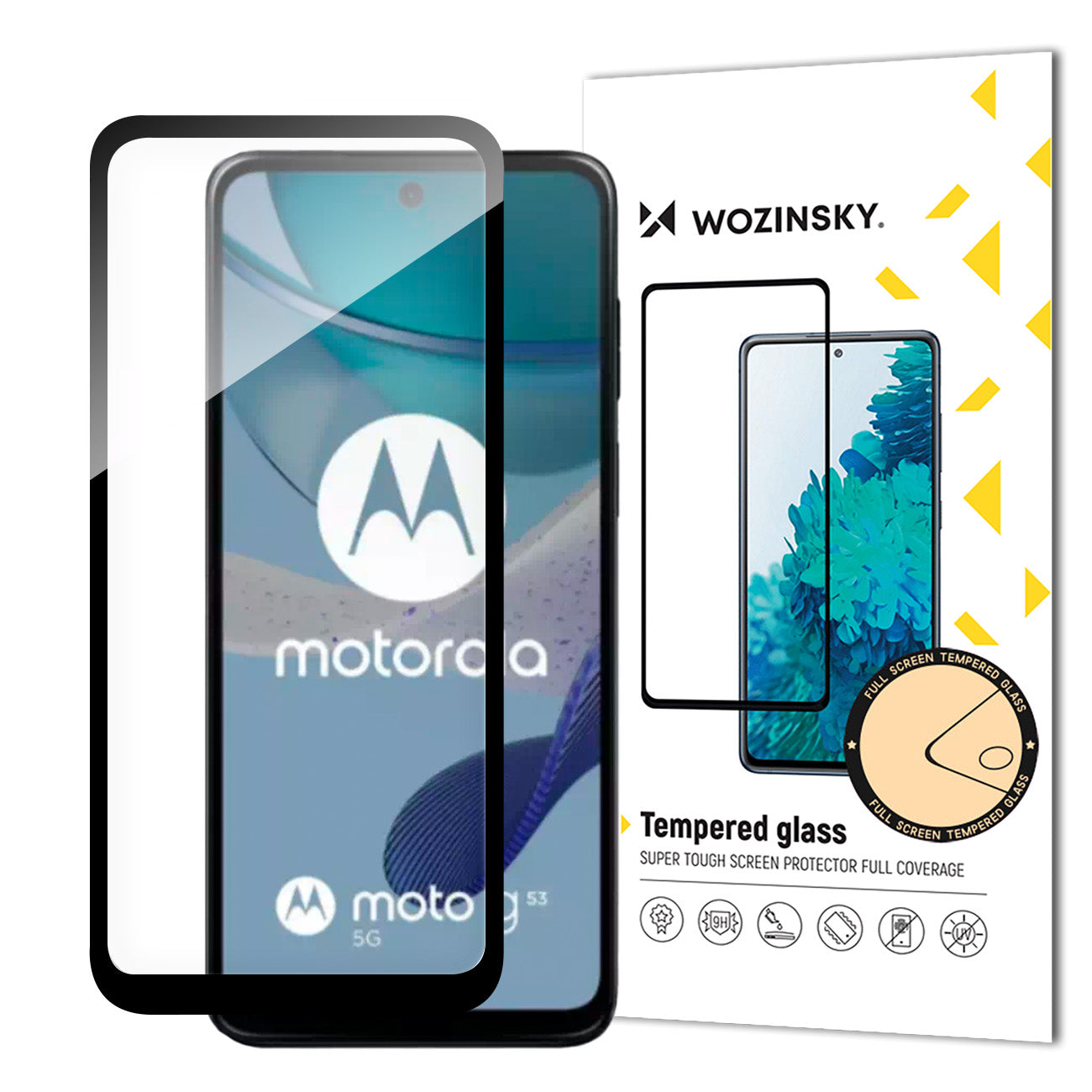 Retail Display Cases – Durable tempered glass for Motorola G53 - Carlat