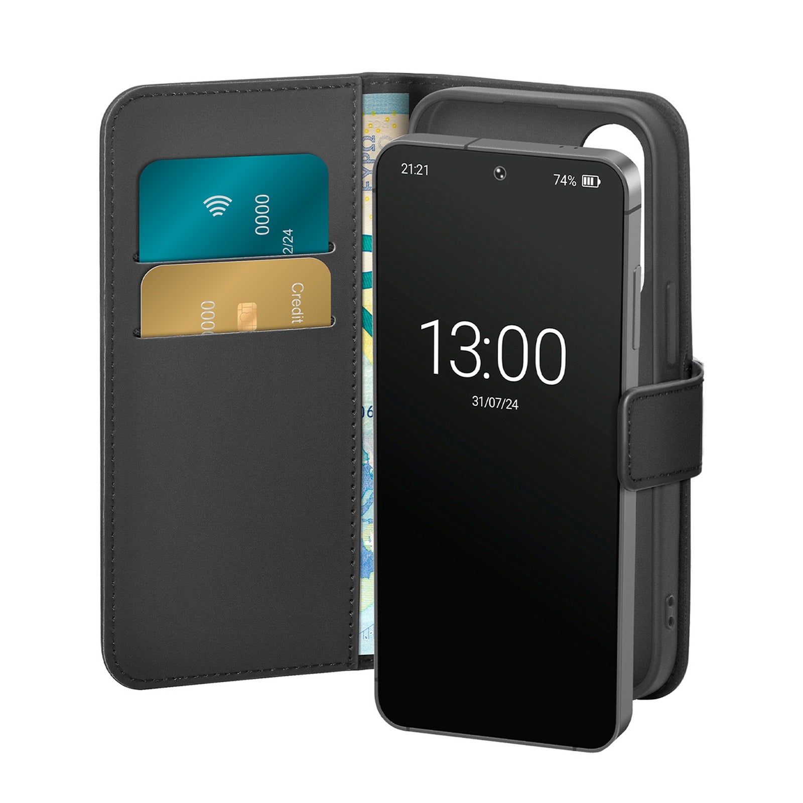 Retail Display Cases – Faux leather case with flap and - Carlat