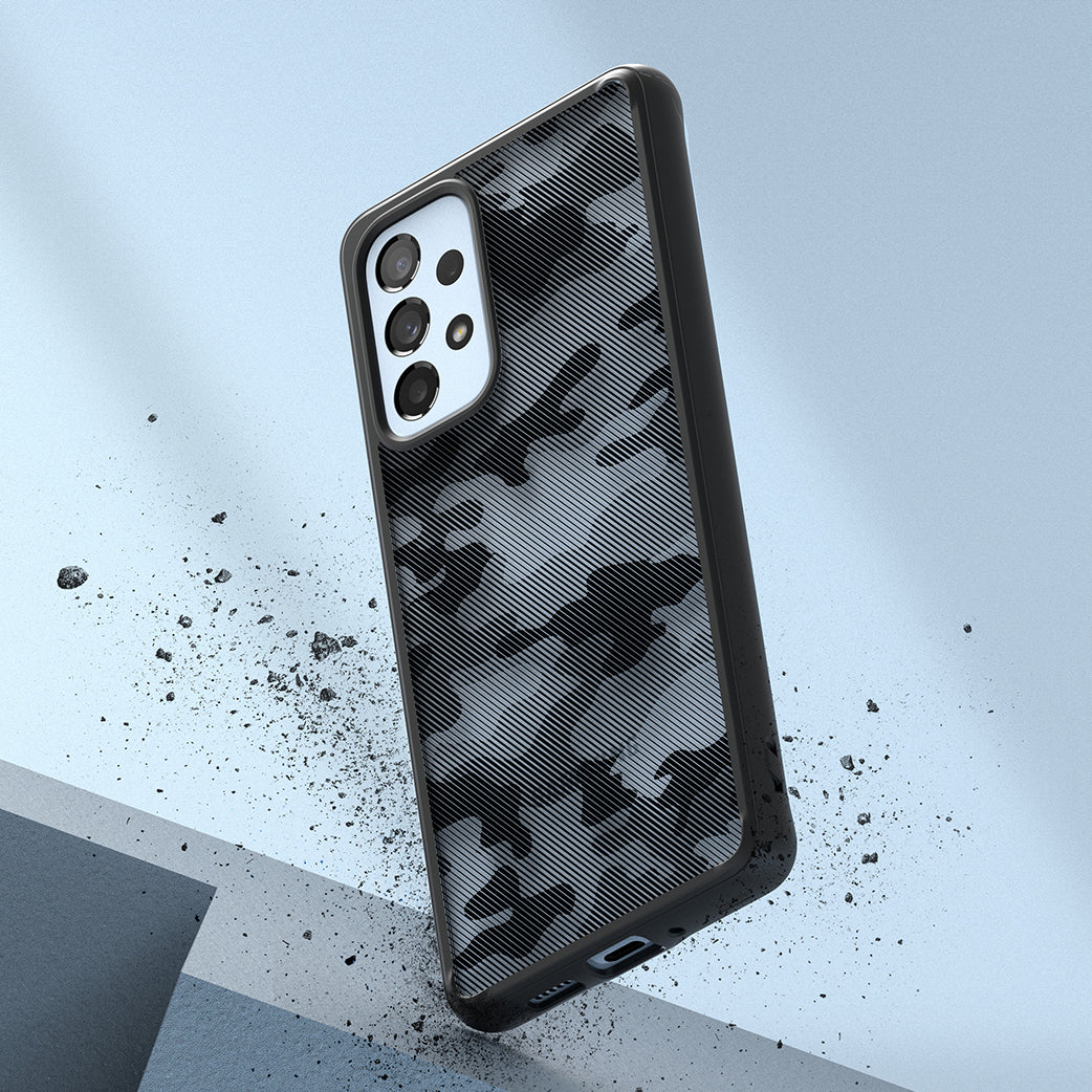 Retail Display Cases – Galaxy A73 Fusion Matte black case - Carlat