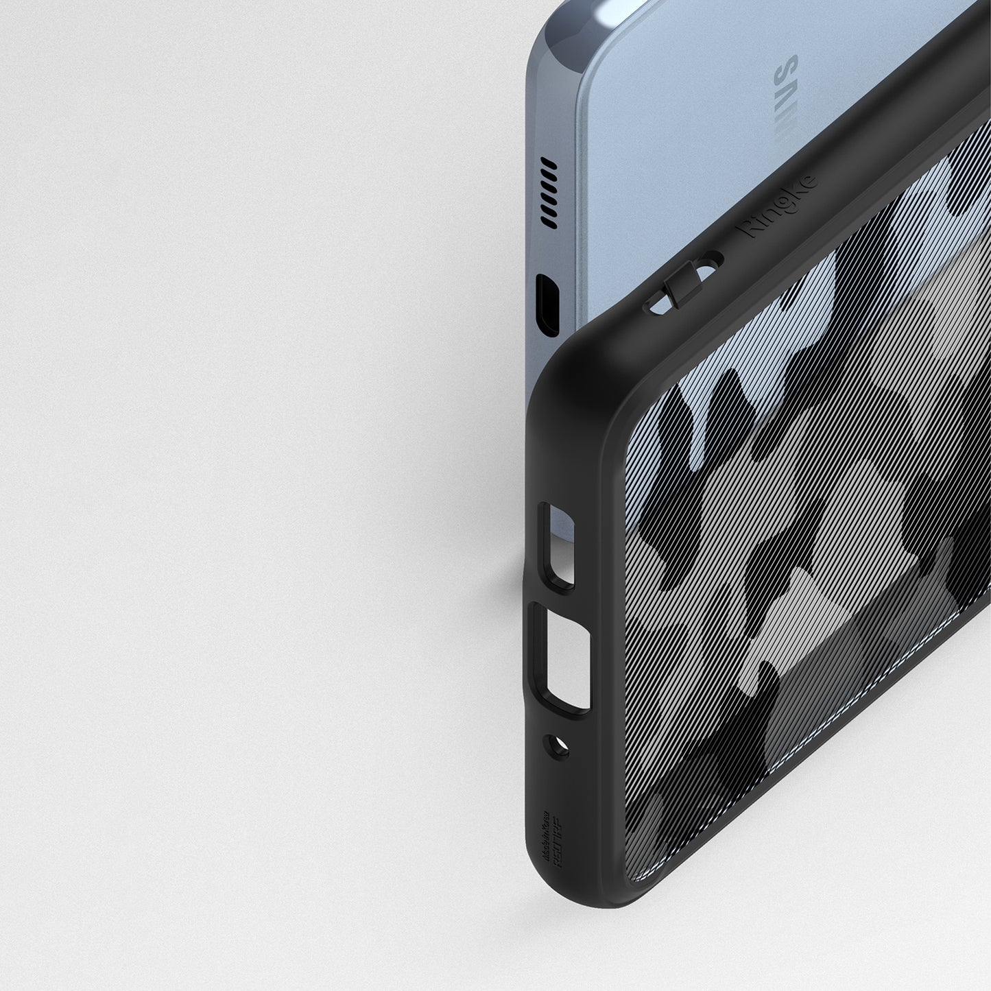Retail Display Cases – Galaxy A73 Fusion Matte black case - Carlat