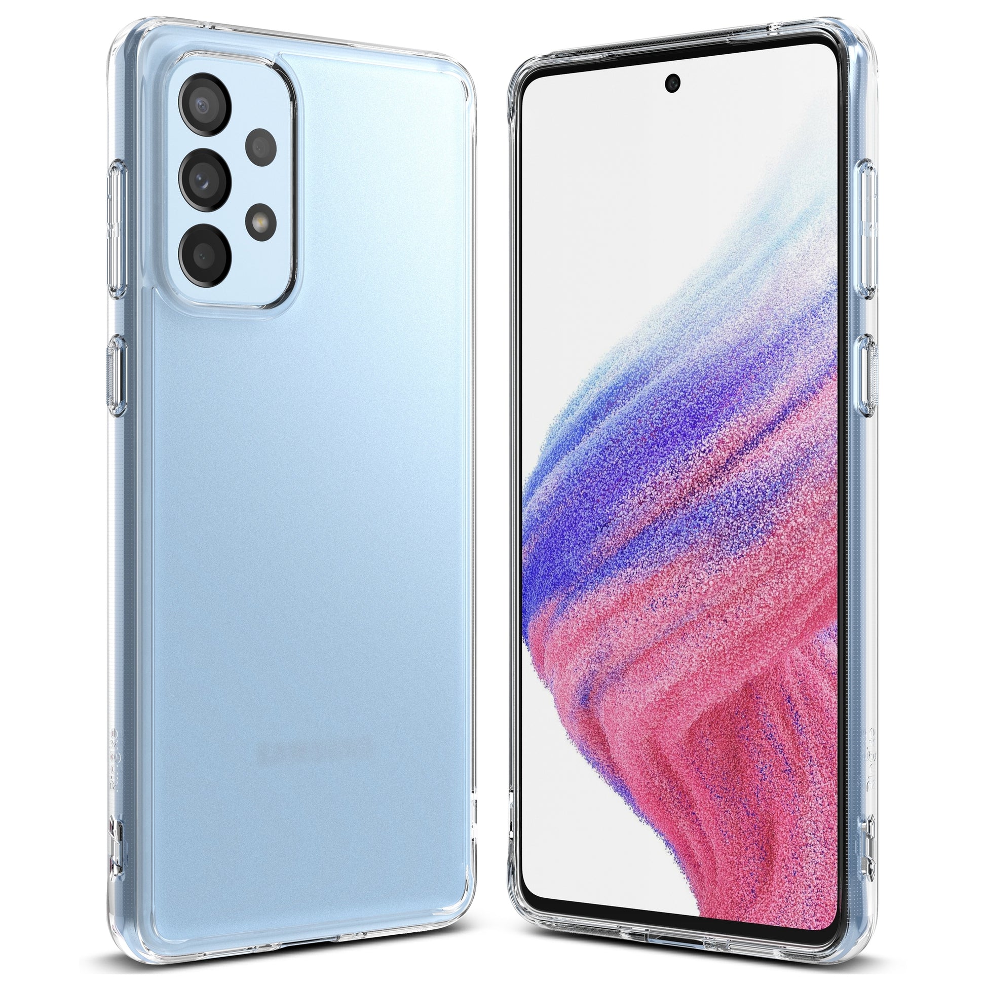 Retail Display Cases – Galaxy A73 Fusion Matte semi-transparent case - Carlat