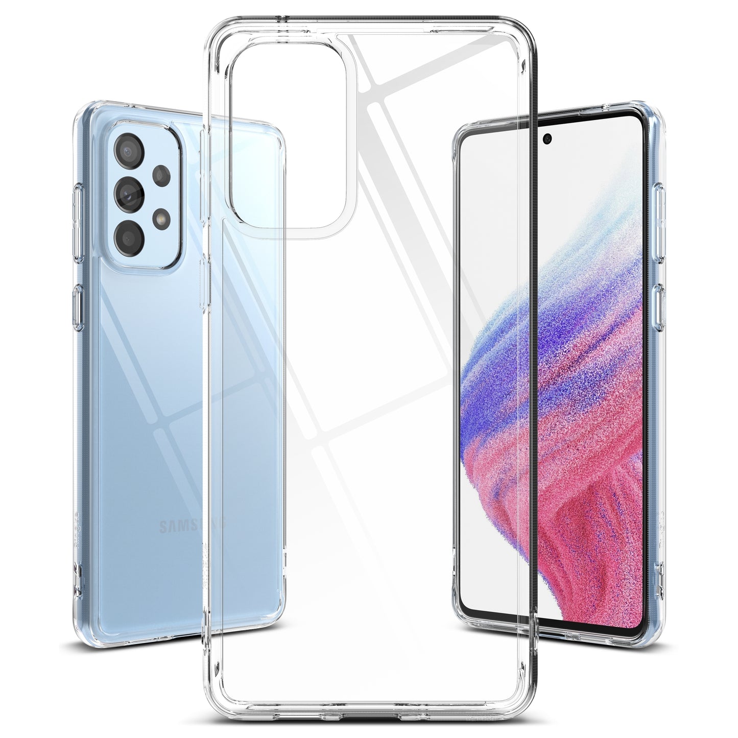 Retail Display Cases – Galaxy A73 Fusion transparent case with - Carlat