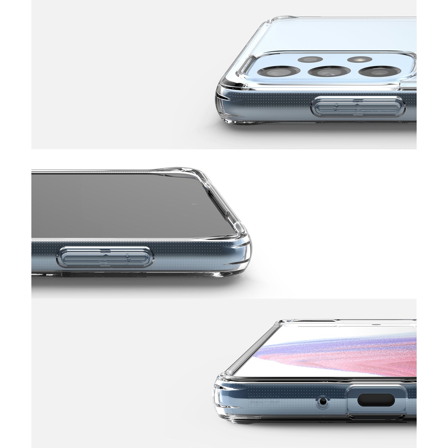 Retail Display Cases – Galaxy A73 Fusion transparent case with - Carlat
