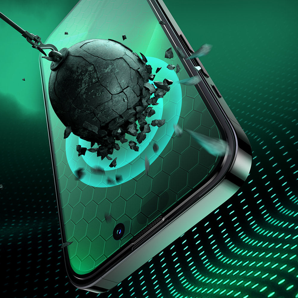 Retail Display Cases – Green tempered glass for iPhone - Carlat