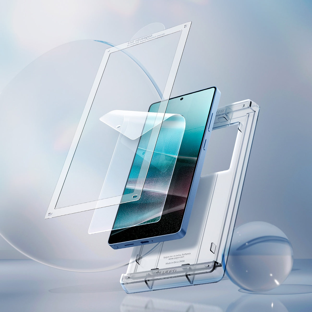 Retail Display Cases – Hybrid glass for Samsung Galaxy S25 - Carlat