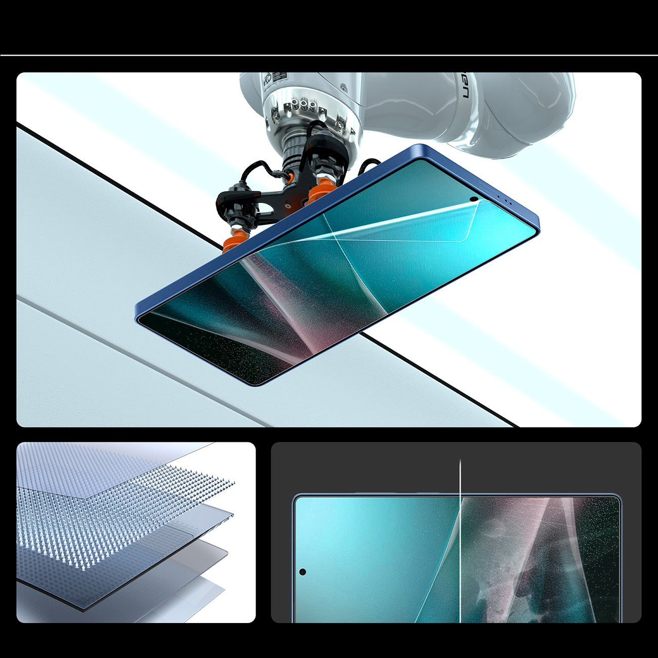 Retail Display Cases – Hybrid glass for Samsung Galaxy S25 - Carlat