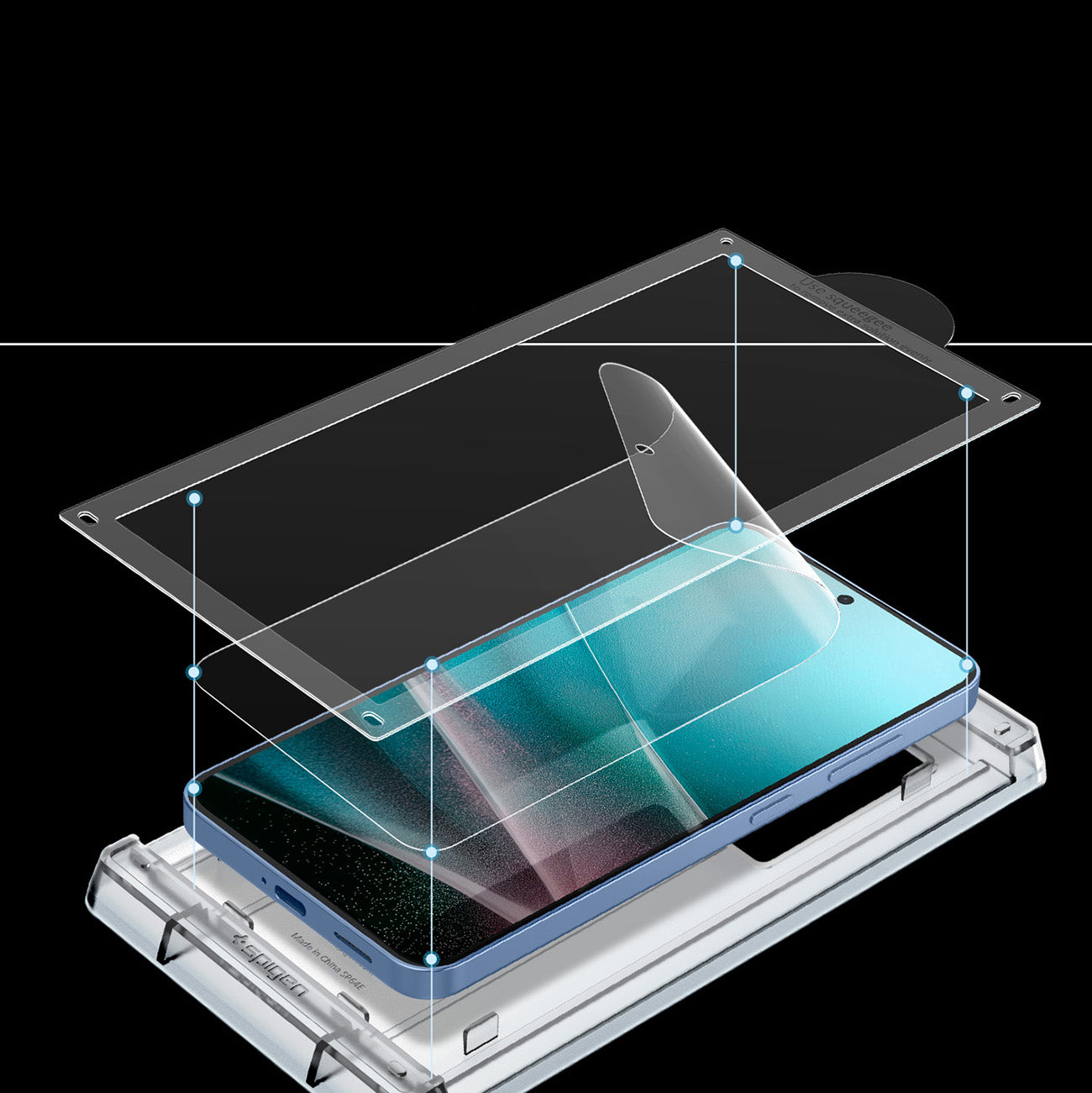 Retail Display Cases – Hybrid glass for Samsung Galaxy S25 - Carlat
