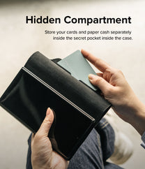 Retail Display Cases – Leather case with flap for Galaxy - Carlat