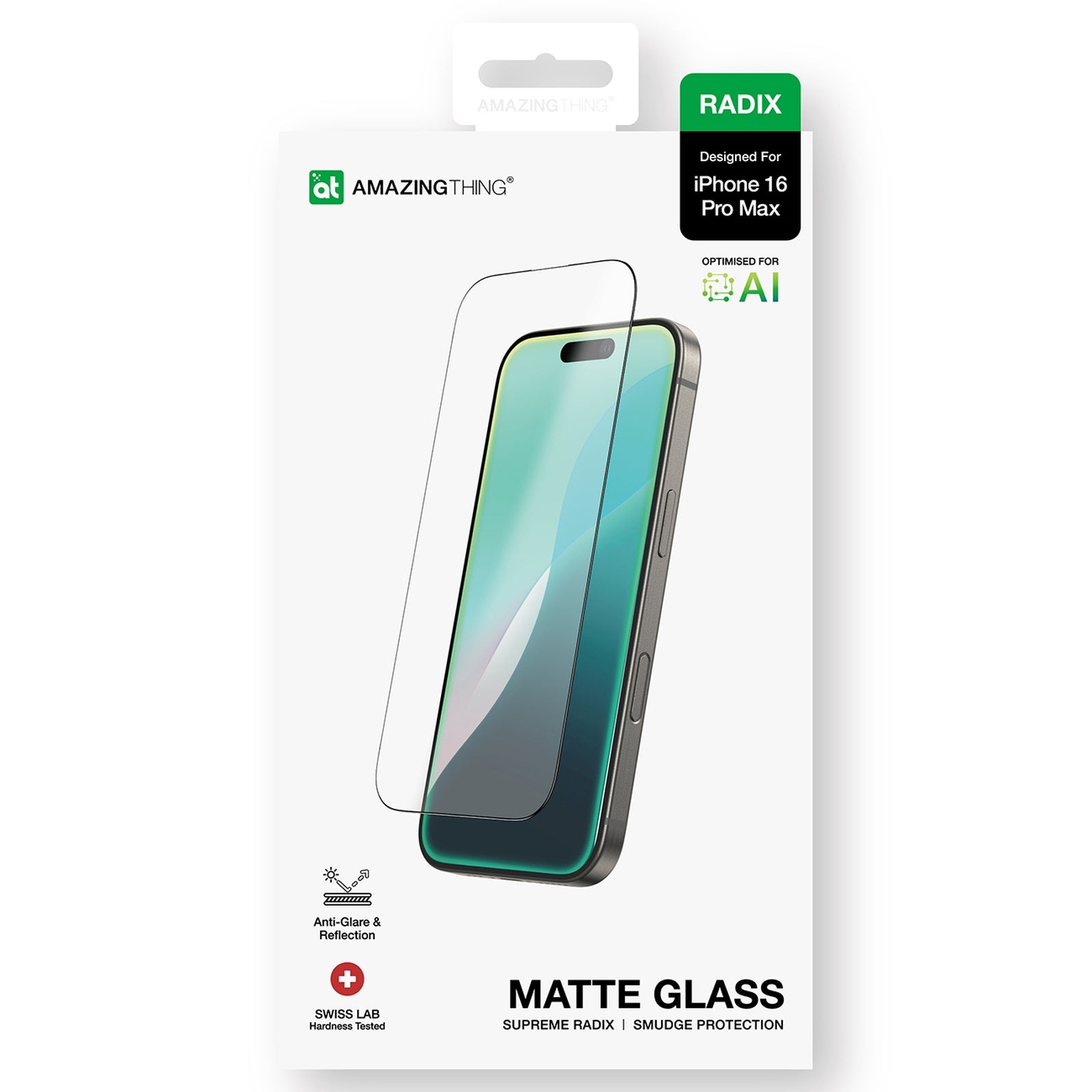 Retail Display Cases – Matte tempered glass for iPhone 16 - Carlat