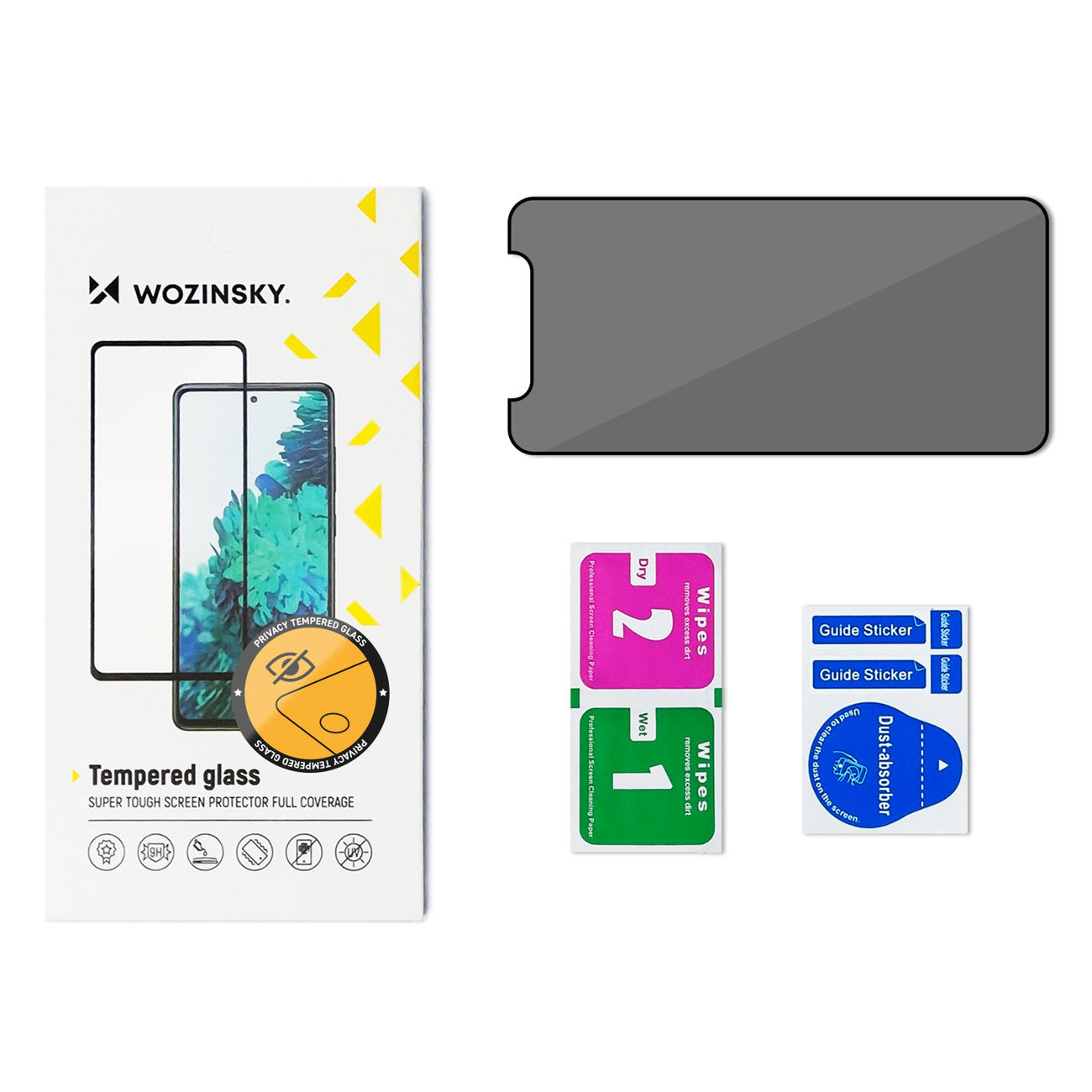 Retail Display Cases – Privacy tempered glass for Samsung Galaxy - Carlat