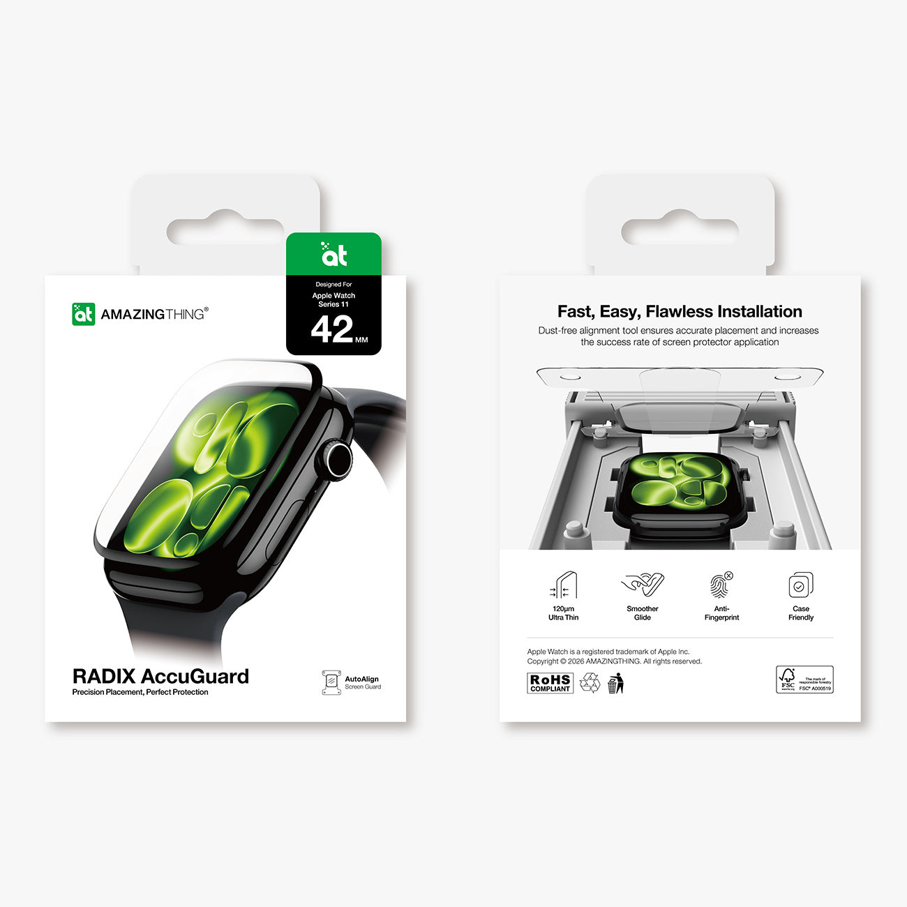 Retail Display Cases – Protective foil for Apple Watch Series - Carlat