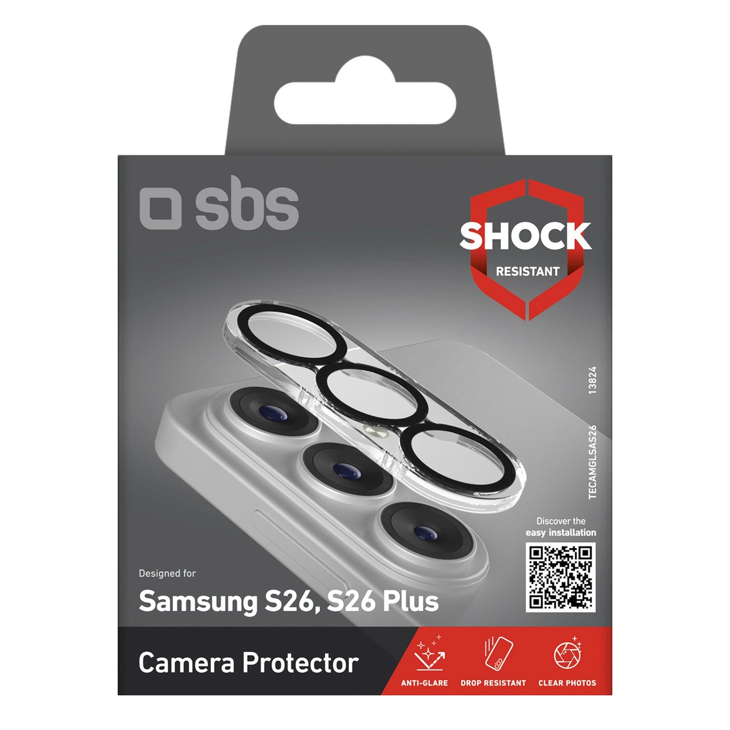 Retail Display Cases – Protective glass for the rear camera - Carlat