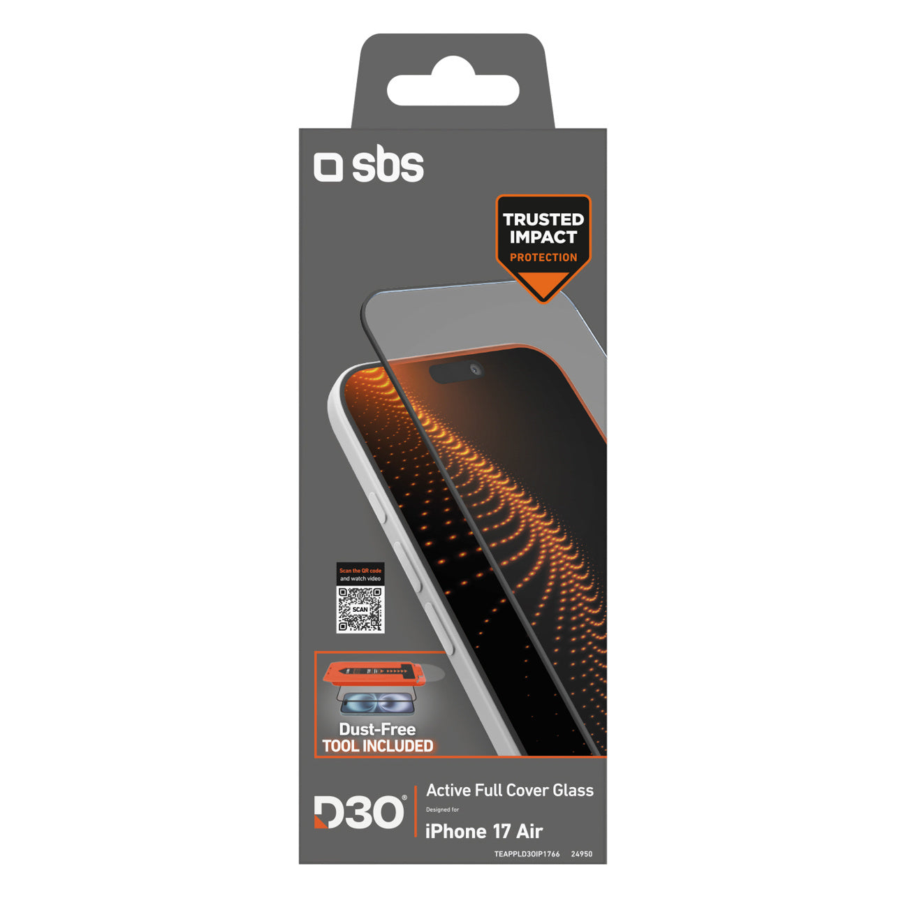Retail Display Cases – Protective glass with applicator for iPhone - Carlat