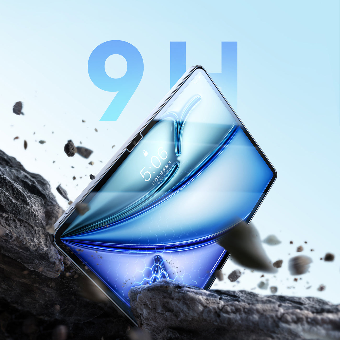 Retail Display Cases – Protective tempered glass for iPad Pro - Carlat