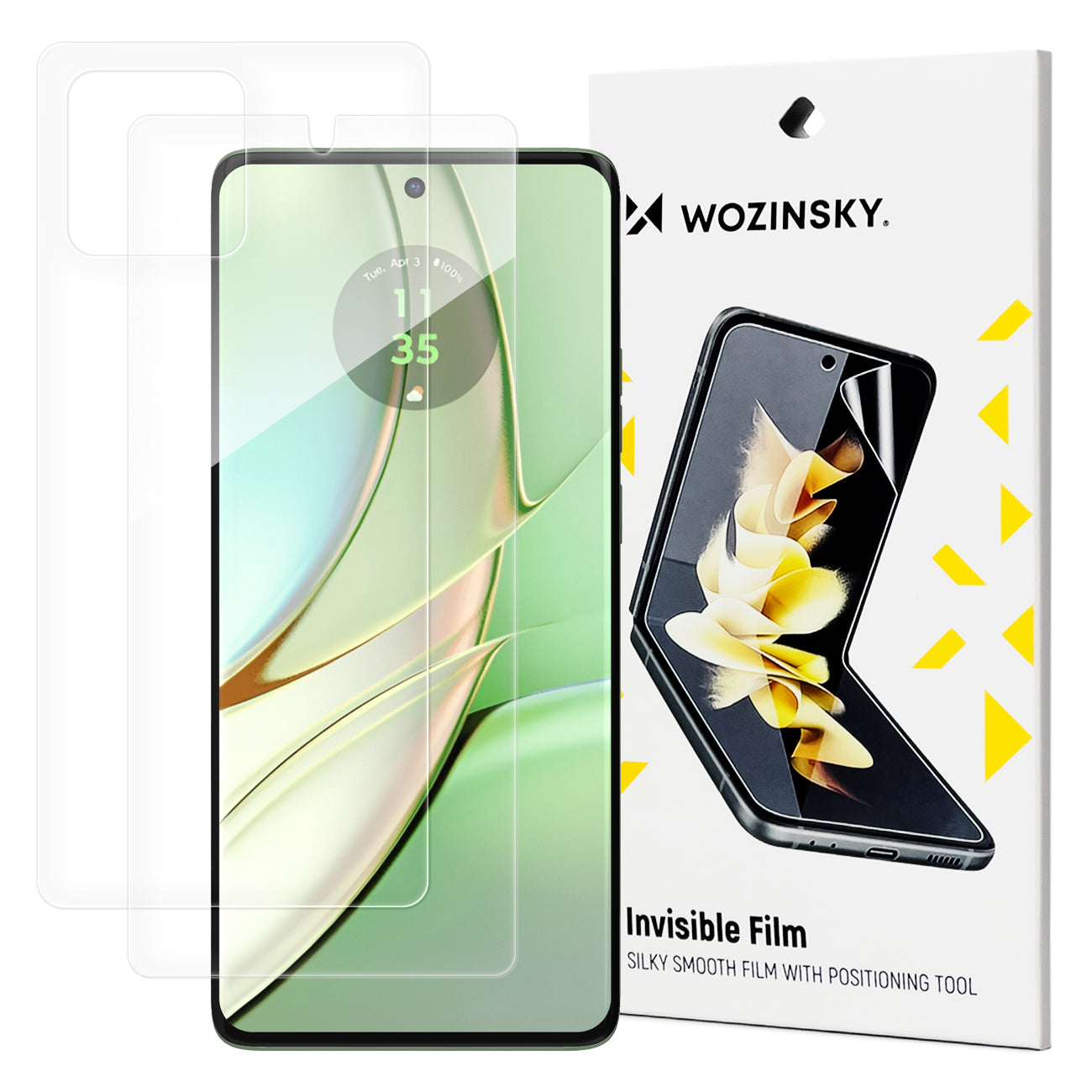 Retail Display Cases – Screen protective foil for Motorola Edge - Carlat