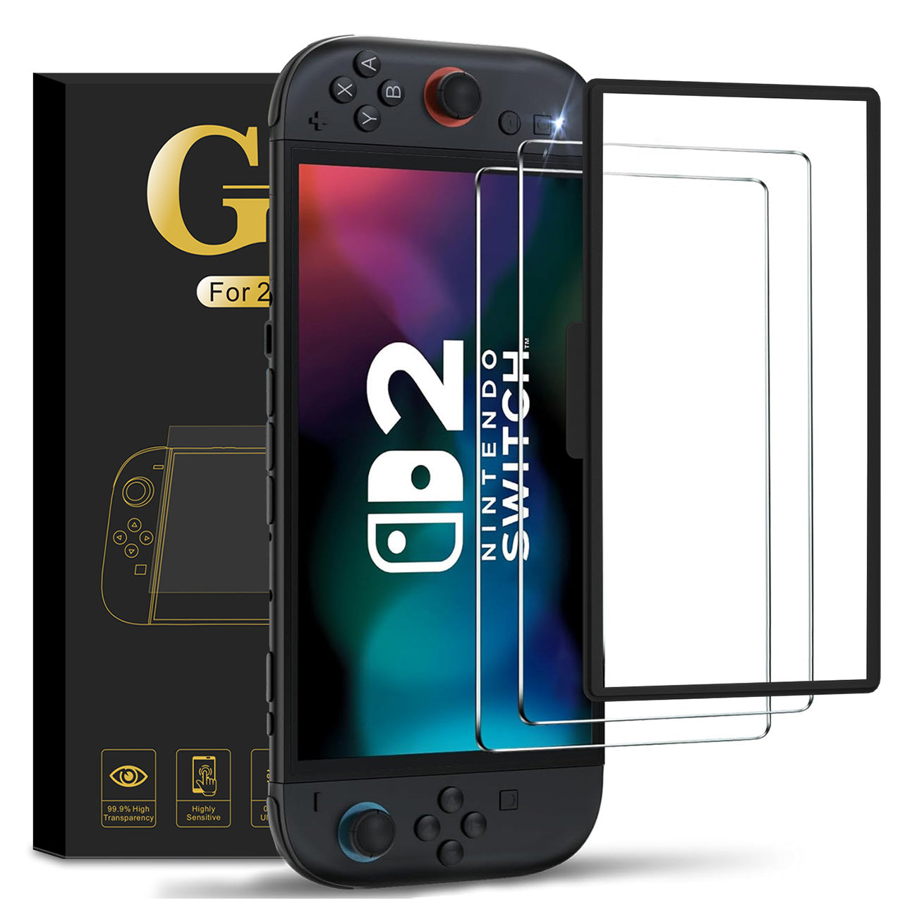 Retail Display Cases – Set of screen protectors for Nintendo - Carlat
