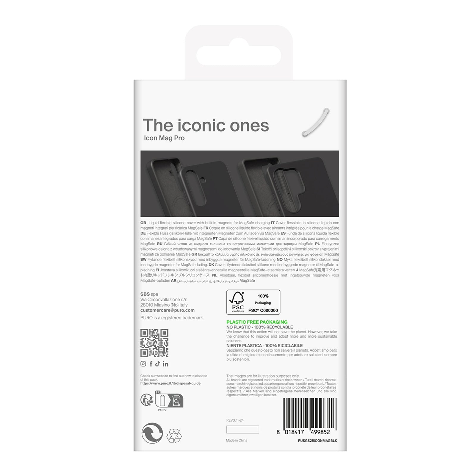 Retail Display Cases – Silicone case for Samsung Galaxy S25 - Carlat