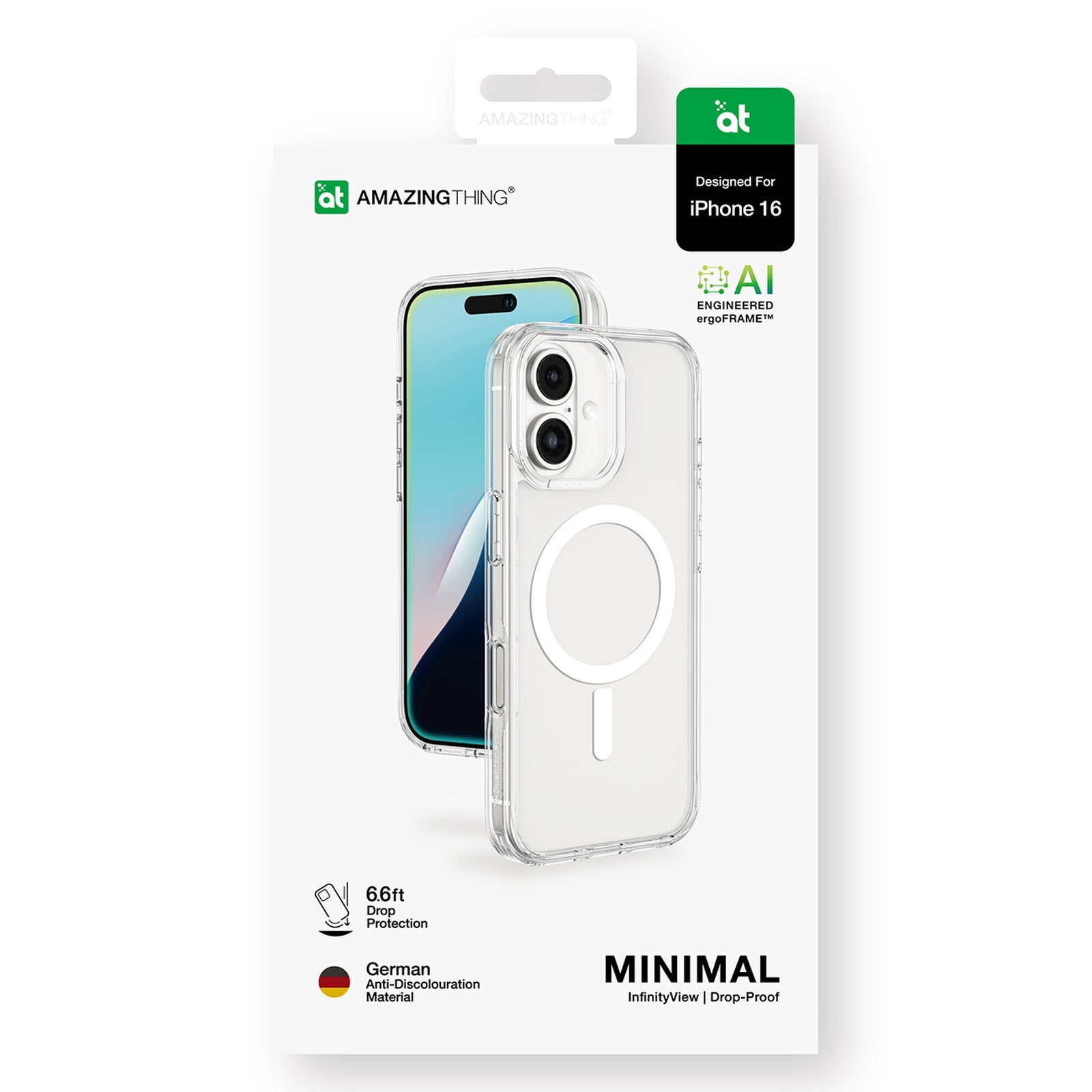 Retail Display Cases – Silicone case with a magnetic ring - Carlat