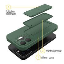 Retail Display Cases – Silicone case with stand for Samsung - Carlat