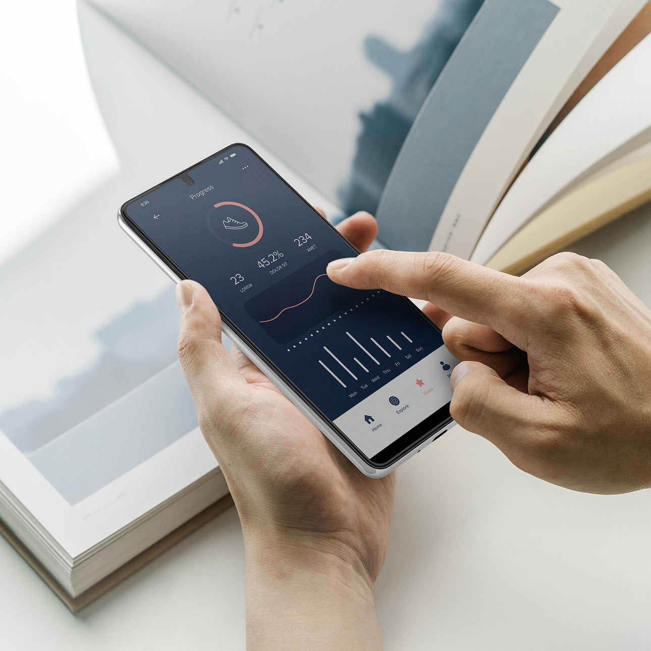 Retail Display Cases – Tempered glass for Galaxy A73 5G - Carlat