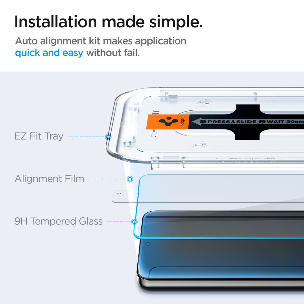 Retail Display Cases – Tempered glass for Samsung Galaxy S24 - Carlat