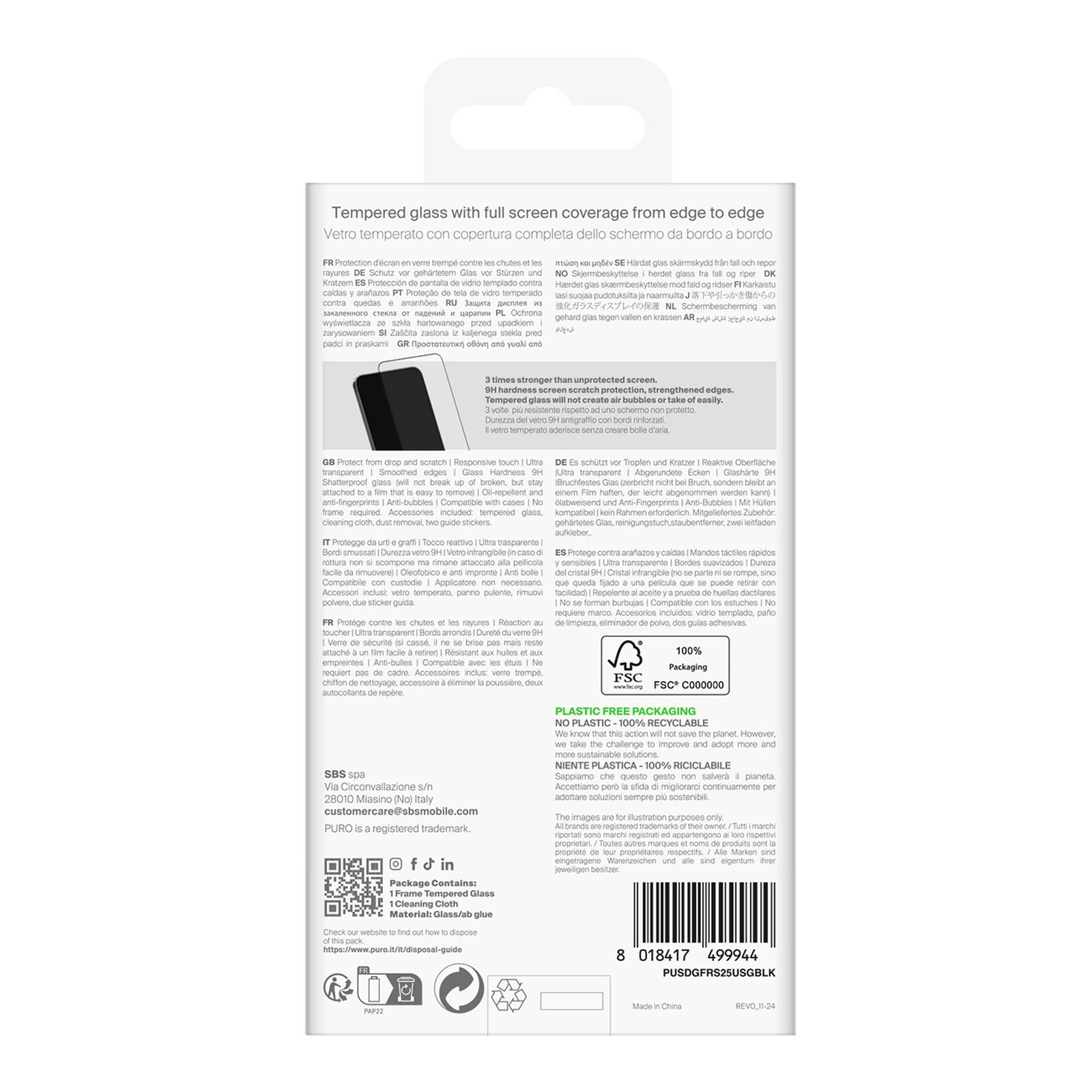 Retail Display Cases – Tempered glass for Samsung Galaxy S25 - Carlat