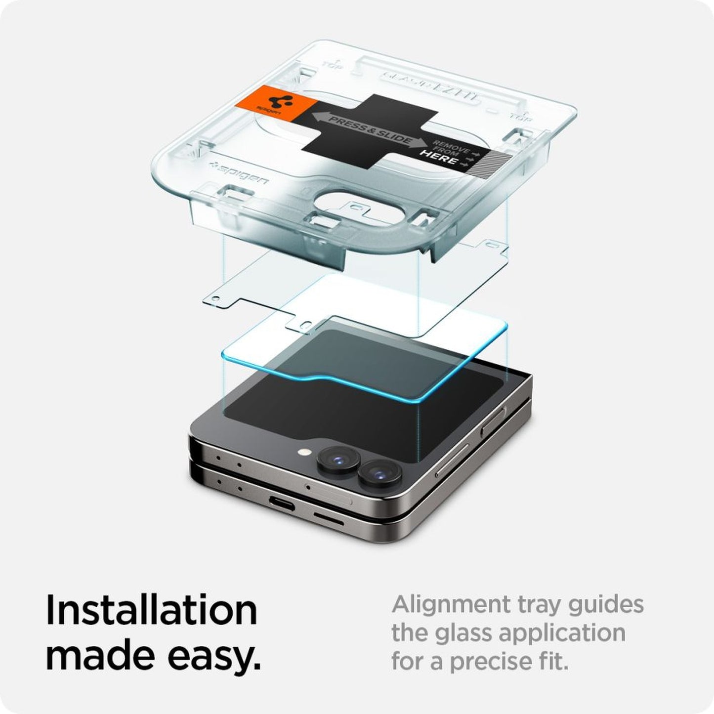 Retail Display Cases – Tempered glass for Samsung Galaxy Z - Carlat