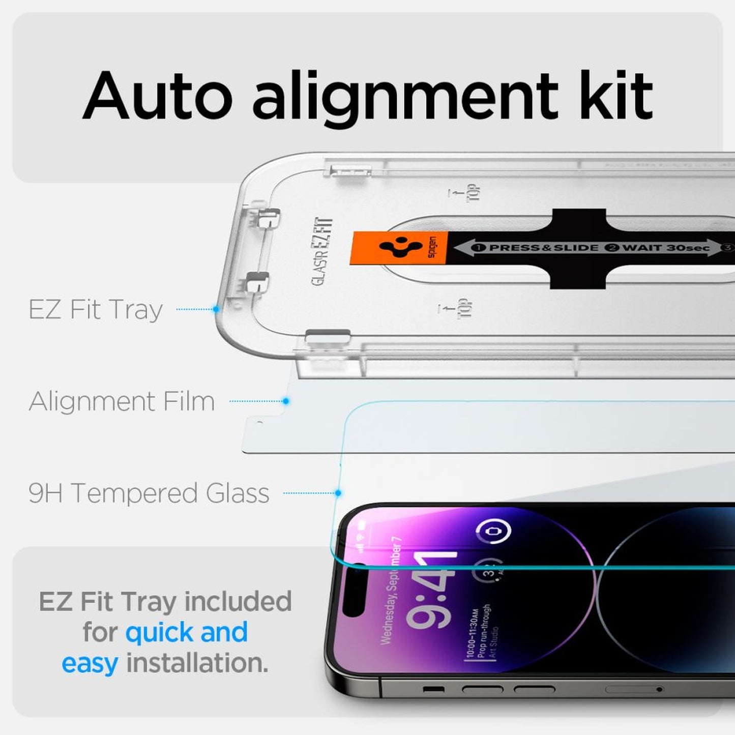 Retail Display Cases – Tempered glass for iPhone 14 Pro - Carlat