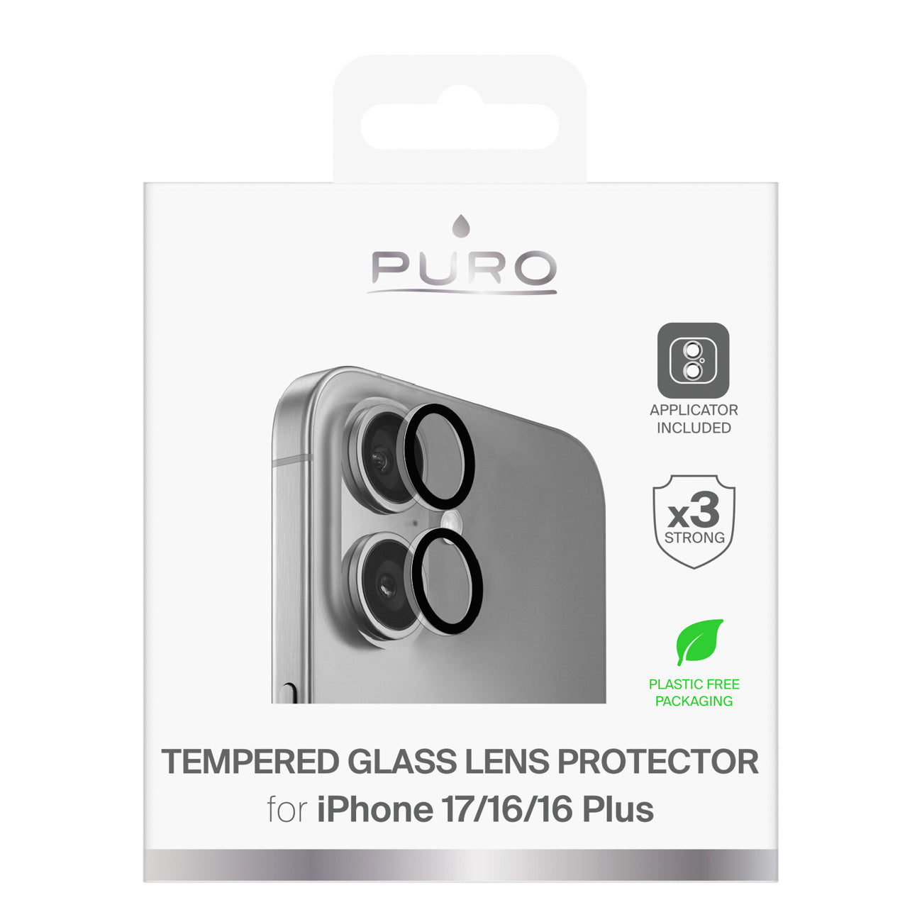 Retail Display Cases – Tempered glass for lenses for iPhone - Carlat