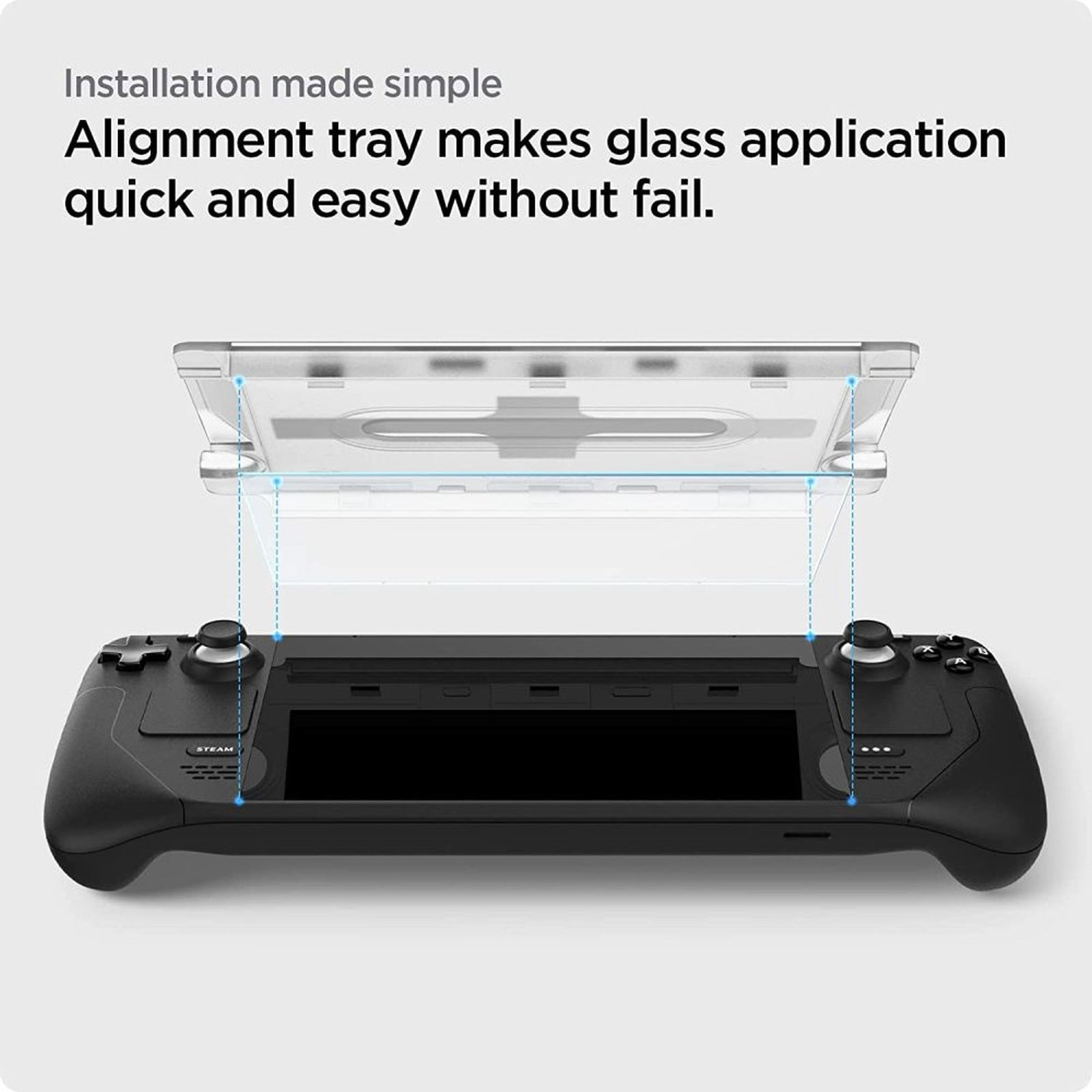 Retail Display Cases – Tempered glass for the Steam Deck - Carlat