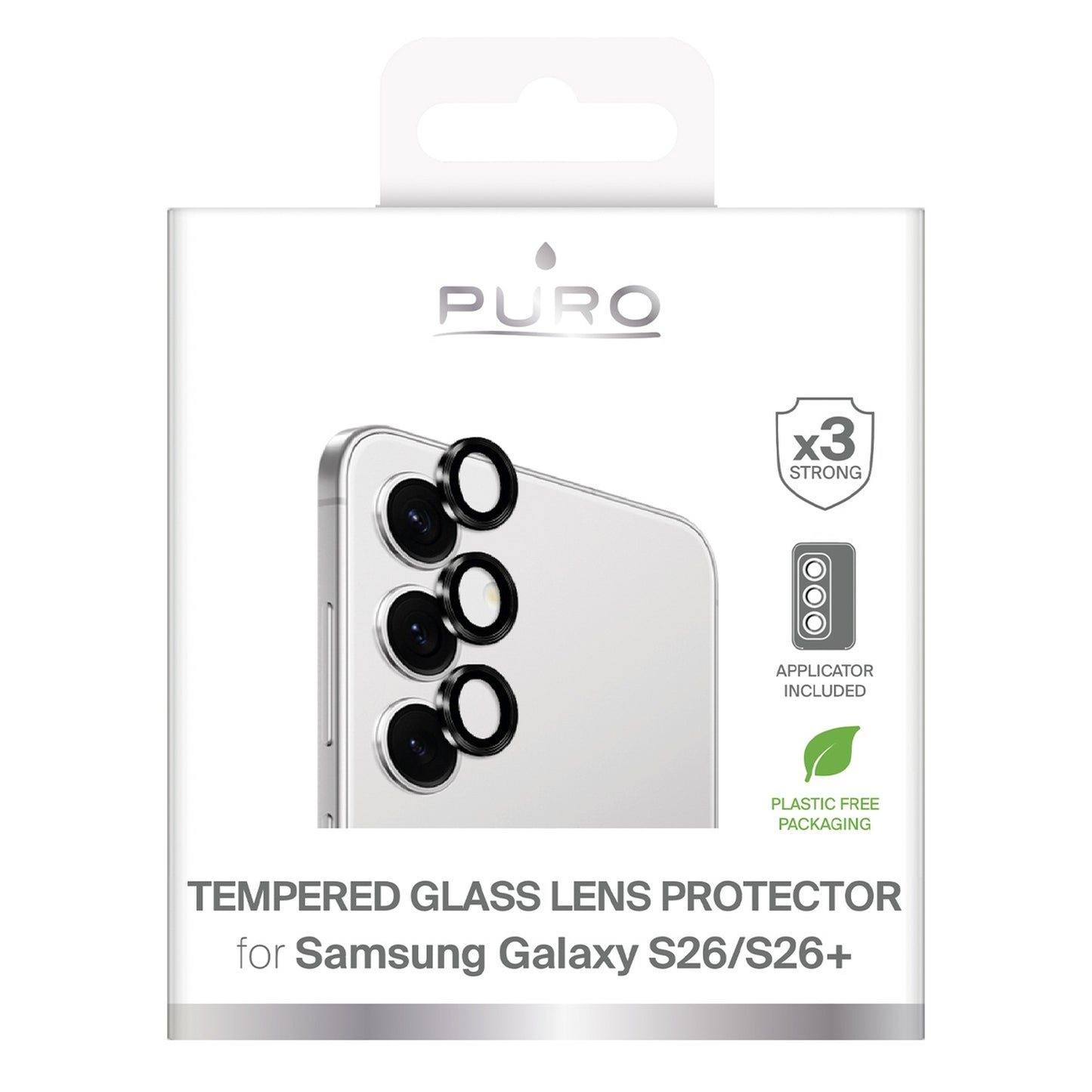 Retail Display Cases – Tempered glass for the rear camera - Carlat