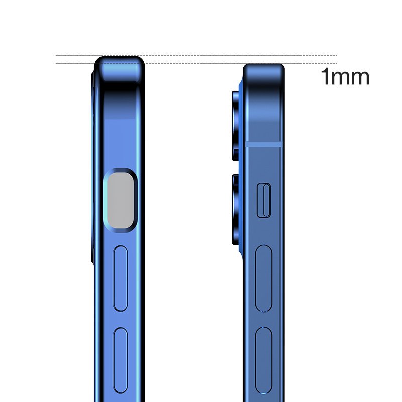 Retail Display Cases – Ultra-thin transparent case with metallic frame - Carlat