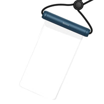 Retail Display Cases – Waterproof Slide-cover phone case, blue - Carlat