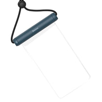 Retail Display Cases – Waterproof Slide-cover phone case, blue - Carlat
