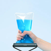 Retail Display Cases – Waterproof Slide-cover phone case, blue - Carlat
