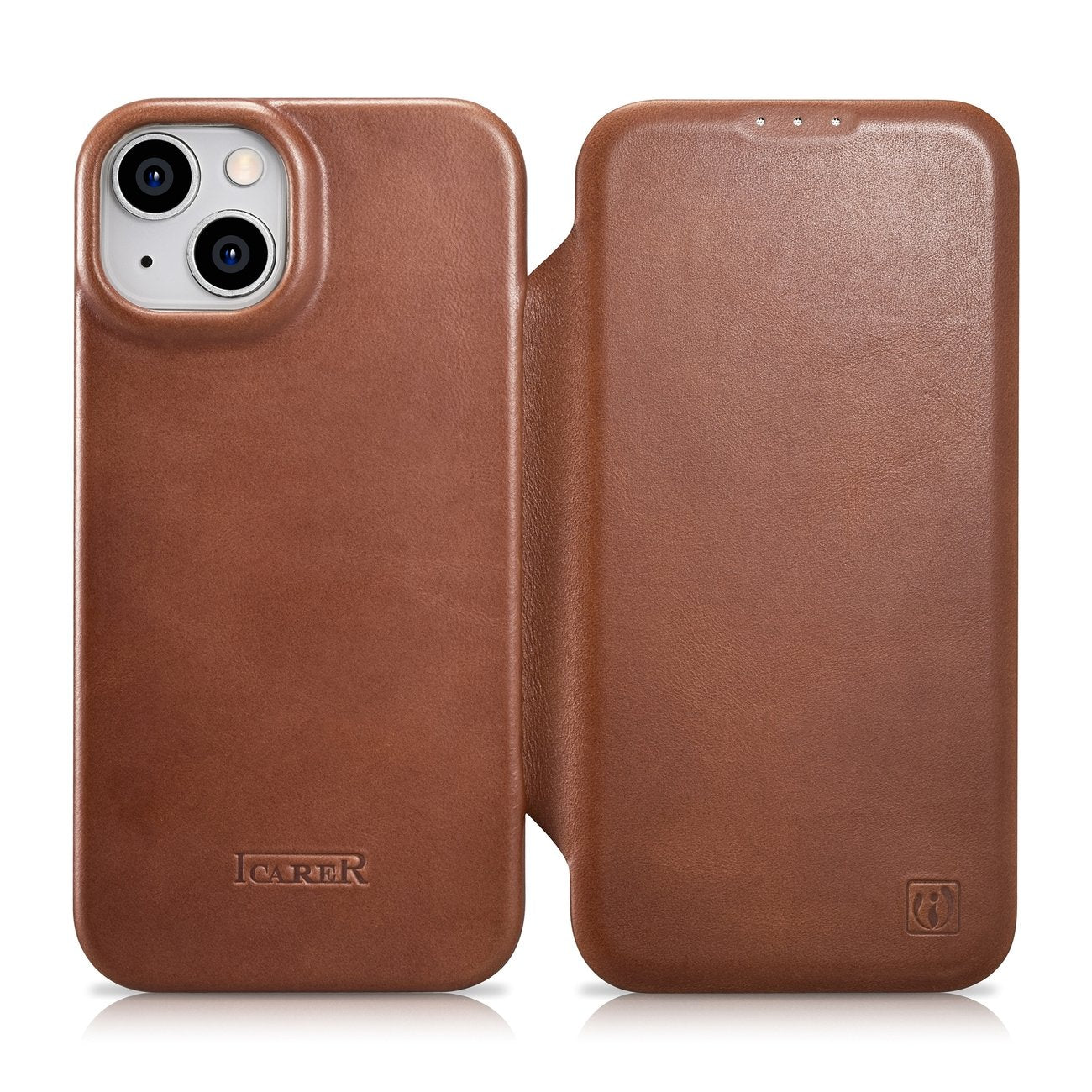 Retail Display Cases – iPhone 14 Plus Magnetic Flip Leather - Carlat
