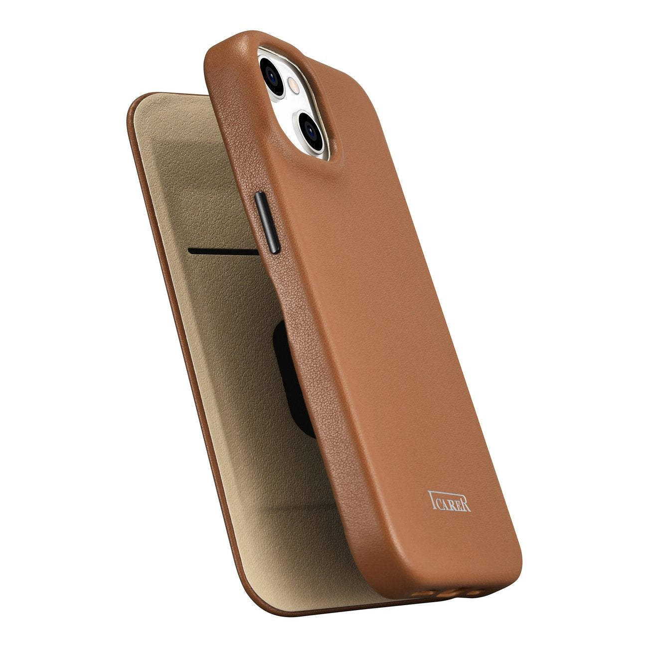 Retail Display Cases – iPhone 14 Plus leather case with - Carlat