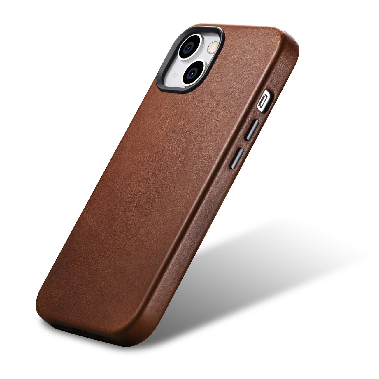 Retail Display Cases – iPhone 14 Plus magnetic leather case - Carlat
